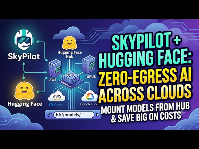 SkyPilot + Hugging Face Storage: Zero-Egress AI Workloads Across Clouds