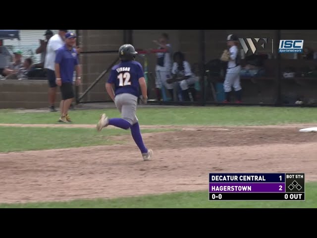 Graham Vinson's two-run shot wins the 2022 Indiana State Little League title for Hagerstown!