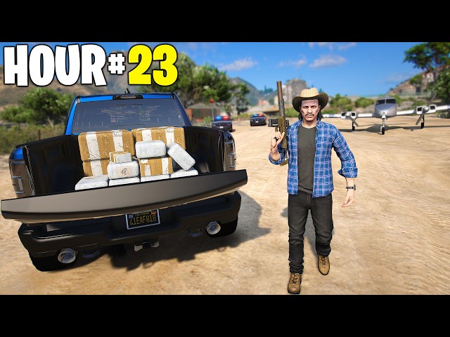 I Spent 24 Hours as Dr*g Runner in GTA 5 RP..
