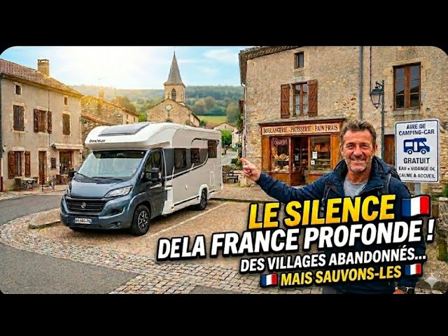THE SILENCE OF RURAL FRANCE IN A MOTORHOME: A DYING FRANCE