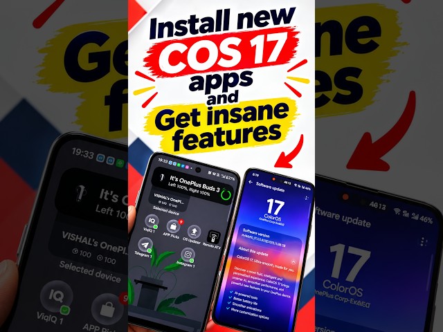 😱 Install ColorOS 17 Apps on OnePlus & OPPO! Get INSANE Features 🔥