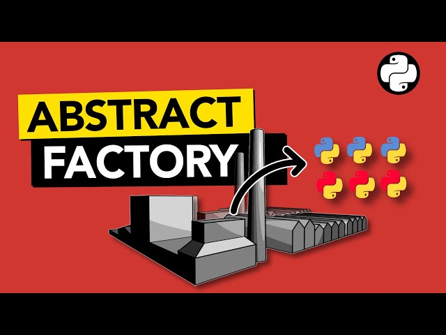 What is the ABSTRACT FACTORY PATTERN in Python?