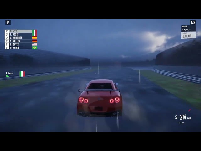 Racing game prototype (Unity Engine - HDRP) - Improving the sound effects of the Nissan GT-R