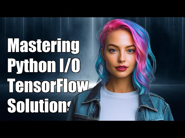 Mastering Python I/O in TensorFlow: Common Challenges and Solutions