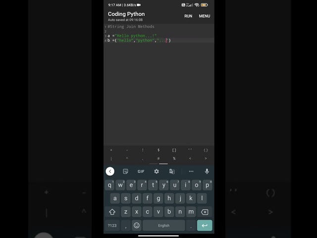 python Join method | String Join method