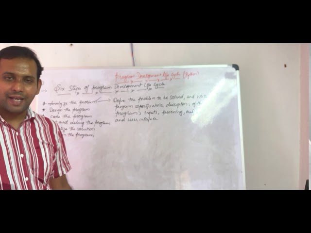 (PYTHON) Program development life cycle