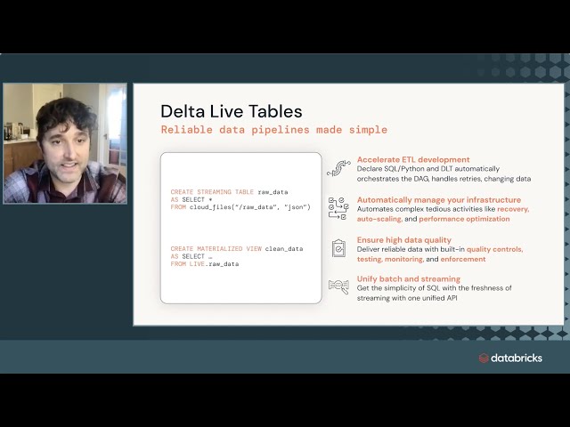 Simplify ETL pipelines on the Databricks Lakehouse
