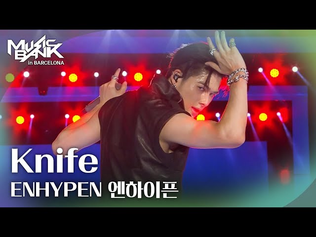 Knife - ENHYPEN [2026 Music Bank in Barcelona] | KBS Broadcast 10/07/26