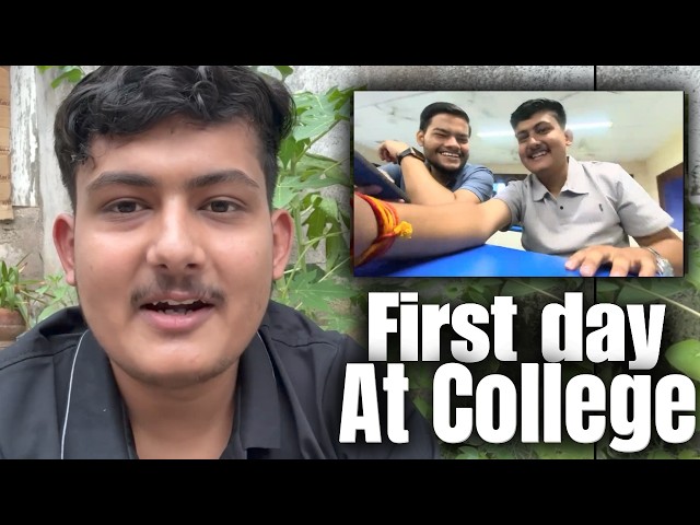 My First Day of College Experience 🥹 (Back at SGSITS Indore 😭)