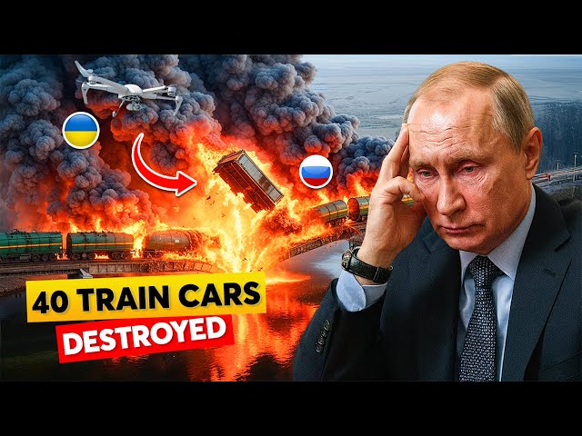Ukraine Waited for $1,200,000,000 Russian Ammo Train to Enter - Then Triggered the Perfect Trap