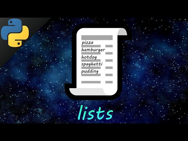 Python lists 🧾