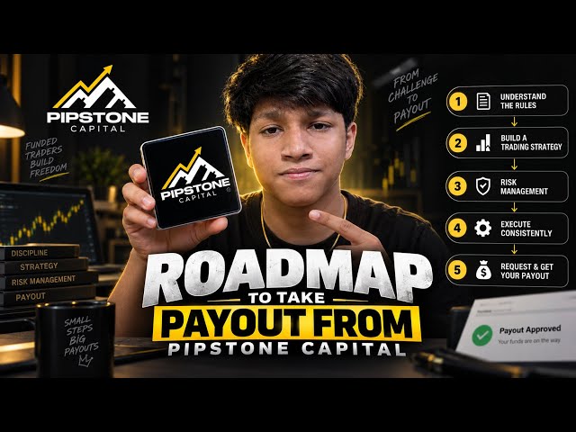 Pipstone Capital Payout Roadmap 🔥 | Step-by-Step Guide to Get Your First Payout