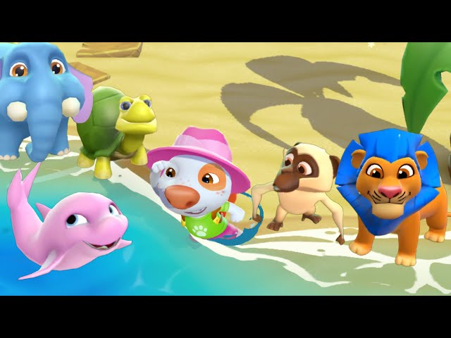 My Talking Hank Islands - How To Unlock All Animals - New Winter Update Gameplay Walkthrough Part 1
