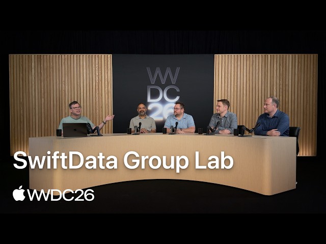 WWDC26: SwiftData Group Lab | Apple