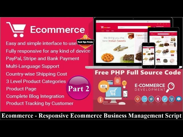 E-commerce Website Php Mysql Source Code Best Shopping Website Code 2part 2019 Tech Tips Tricks