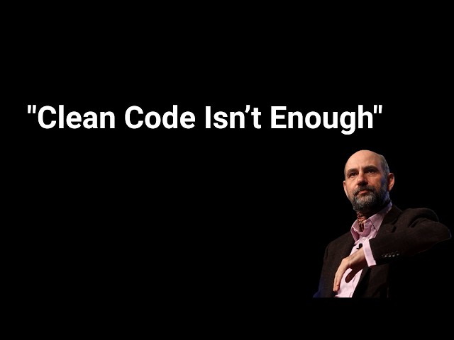 Why Clean Code Isn’t Enough — Martin Fowler on the Real Reason to Refactor
