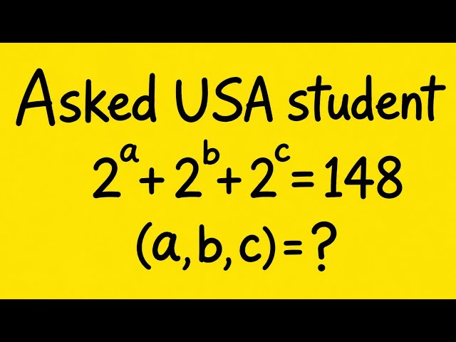 Only 10% students solve this exponential viral USA Math olympiad question |