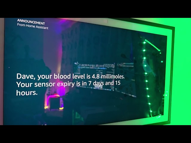 Home Assistant Alexa Blood Levels with Sensor Countdown