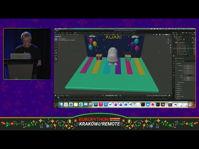 When Python Agents Meet 3D: Automating Blender from Natural Language - David Rousset