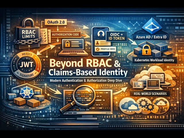 Identity Architecture Playbook: RBAC, OIDC, JWT, Entra, Kubernetes