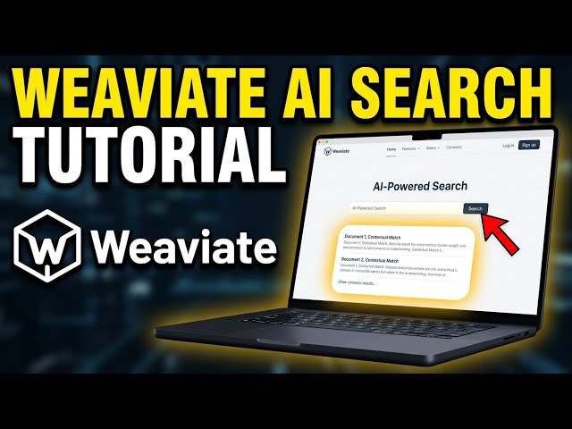 How to configure Weaviate for AI search on your website - Quick Tutorial