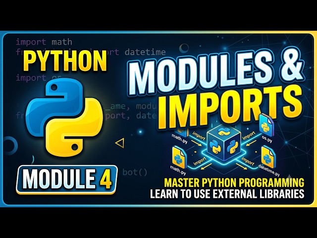 Module 3 - Modules & Imports