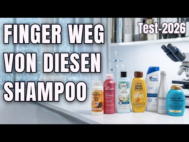 Shampoo Test 2026: Diese 8 Marken fallen im Labor durch