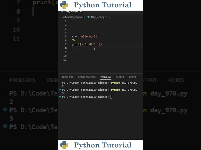 The Easiest Way To Search Text In Python | Python Tutorial