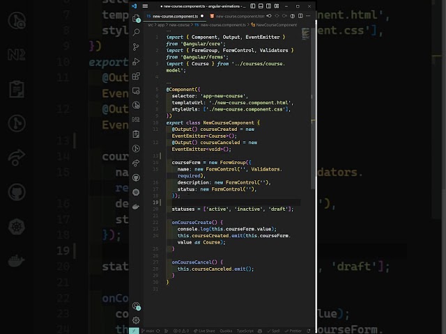 How to create Reactive Forms using Form Group and Form Control #angular #leelawebdev - Angular16