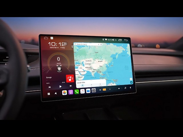 One Screen. Everything You Need. | Revolutionary Car Multimedia UI Design