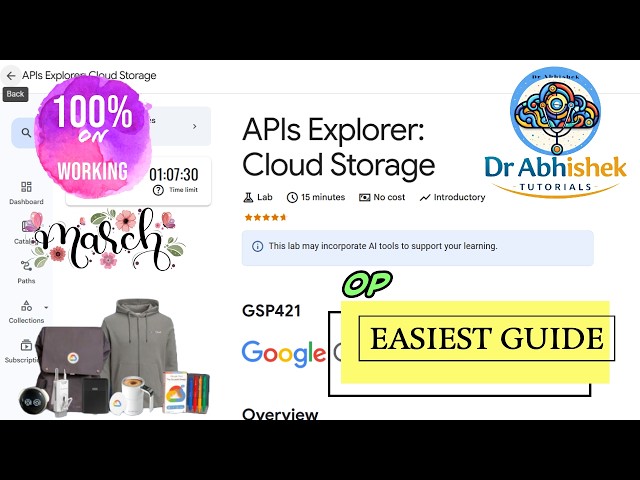 APIs Explorer: Cloud Storage | March 2026 | #GSP421 #qwiklabsarcade2026