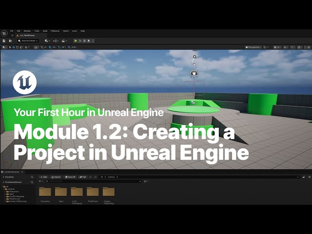 Creating a Project in Unreal Engine