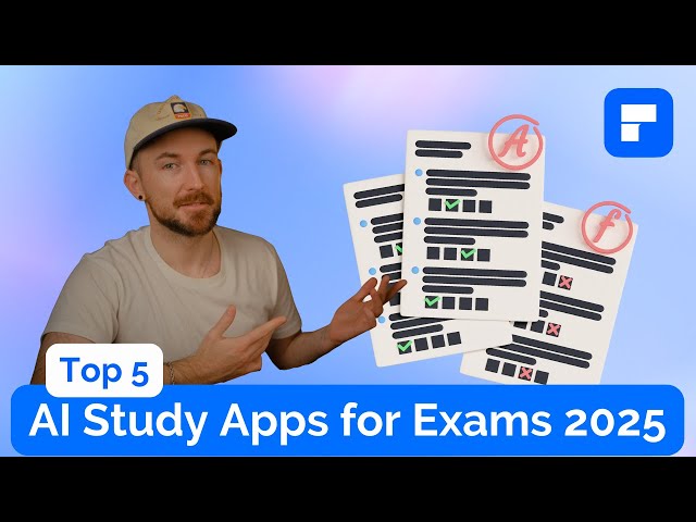Top 5 AI Study Apps for Exams 2025 | Best AI Tools for Students