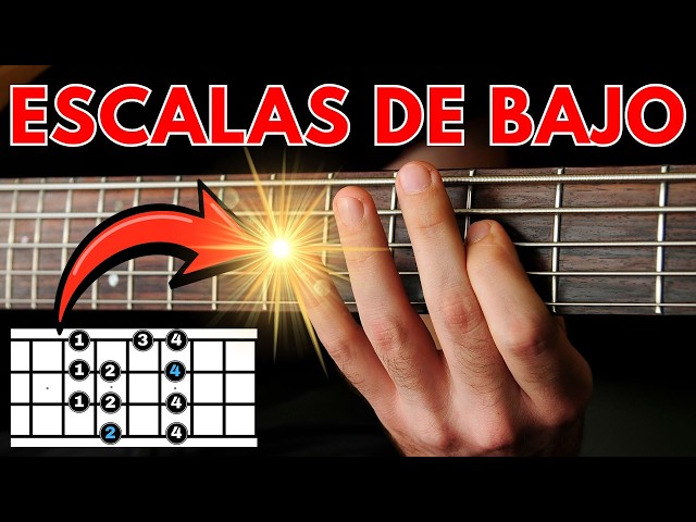✅ 4-STRING BASS SCALES 💥 ALL the ones you need to know (in 20 minutes) 💥Bass Fingerings