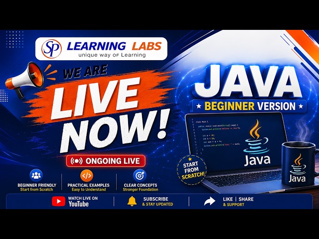 Java Full Course 2026 🔴
