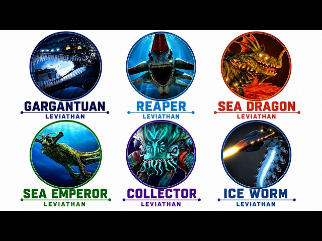 All Leviathans in Subnautica Explained in 24 Minutes