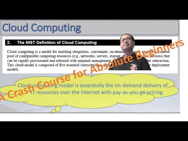 Introduction to Cloud Computing - the ultimate crash course