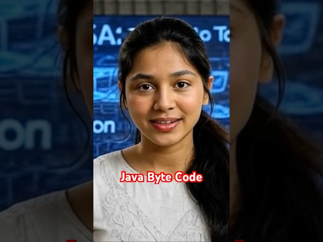 What is byte code in Java #java #javaprogramming #javatutorial #shorts