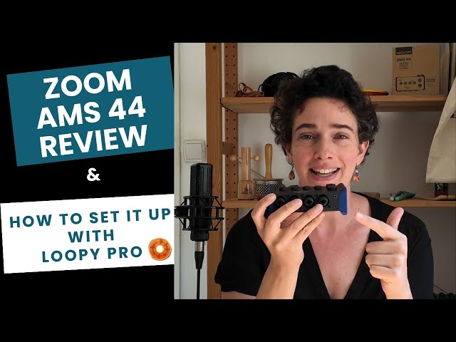 Zoom AMS-44 Review + Loopy Pro Audio Interface Setup