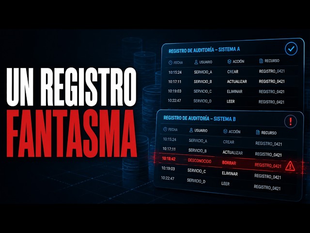 El sistema registró algo que nadie hizo… y el bug era nuestro