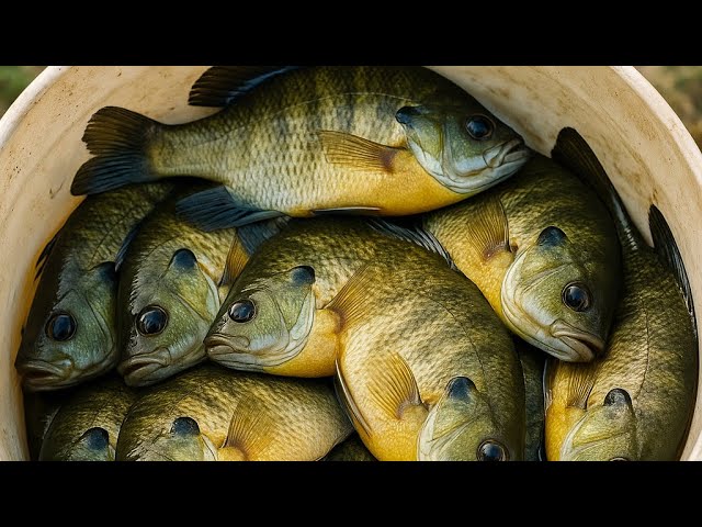 They’re Still Biting at This Old Fishing Hole – Bluegill & Shellcracker Catch and Cook 
