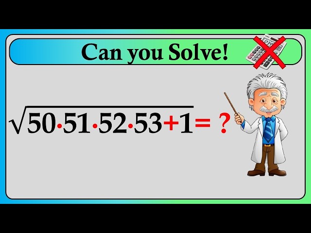 The German Math Olympiad Problem That 99% of Students Get Wrong!