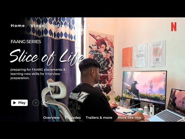 Slice of Life | My FAANG Placement Journey 🚀 | Coding, DSA & Consistency