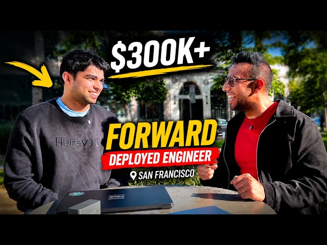 Meet Forward Deployed Engineer! (Hottest Job in Silicon Valley)