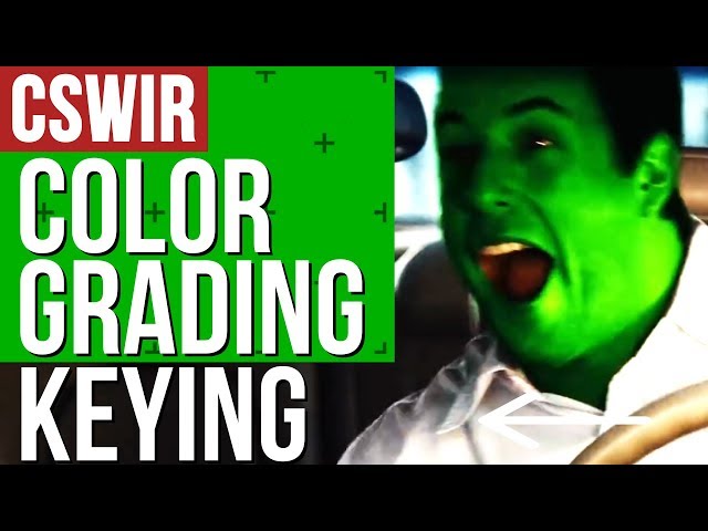 COLOR GRADING and KEYING like a PRO - CSWIR #3