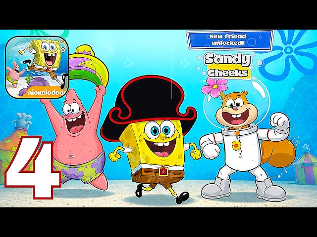SpongeBob Unlocked sandy Cheeks |Spongebob Patty Pursuit Gameplay #4