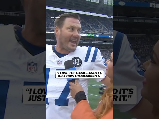 Philip Rivers spoke before his return to the NFL #nfl #colts #philiprivers