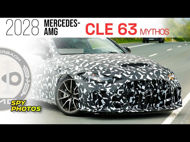 Spy Photos: 2028 Mercedes-AMG CLE 63 "Mythos"