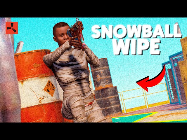 Rust  - ESTO PASA CUANDO NOS METEMOS A HACER SNOWBALL A UN SERVIDOR 😈