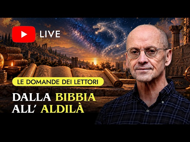 From the Bible to the Afterlife | Mauro Biglino answers your questions. End-of-summer live stream.